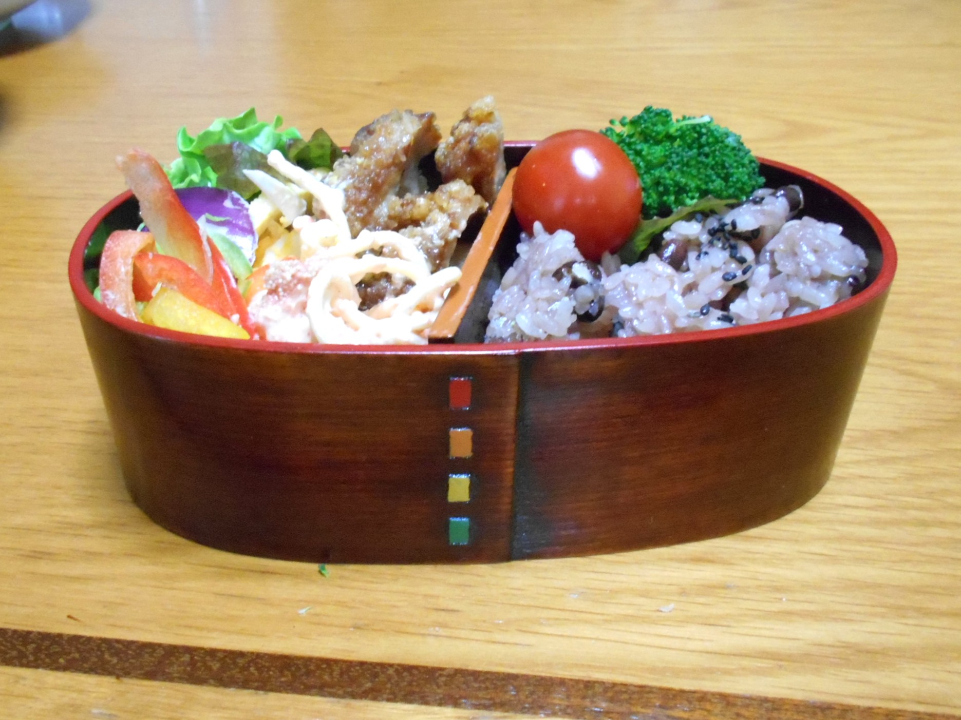 いろどり　曲輪弁当箱
